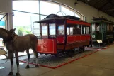 Liège hestesporvogn 11 i Musée des Transports en Commun (2010)