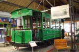 Liège motorvogn 1 i Musée des Transports en Commun (2010)