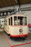 Liège motorvogn 2603 i Musée des Transports en Commun (2010)