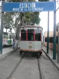 Lima Museu de la Elctridad med motorvogn 97 ved Museo de la Electricidad (2013)