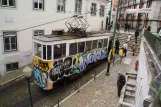 Lissabon kabelbane Elevador da Glória  ved Bairro Alto (2013)