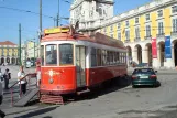 Lissabon motorvogn 10 på Praça do Cormércio (2008)