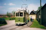 Malmø Museispårvägen med motorvogn 20 ved Bastionen (2002)