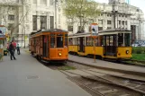 Milano sporvognslinje 29/30 med motorvogn 1944 på Stazione Centrale (2009)