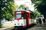 Naumburg (Saale) 4 med motorvogn 33 ved Poststraße (2003)