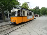 Naumburg (Saale) turistlinje 4 med motorvogn 38 ved Hauptbahnhof (2023)