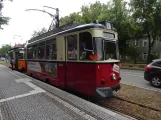 Naumburg (Saale) turistlinje 4 med motorvogn 38 ved Salztor (2023)