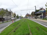 Odense Letbane  på Vestre Stationsvej (2021)