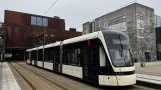 Odense med lavgulvsledvogn 03 "Forbindelsen" ved SDU/University (2025)