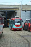 Olomouc motorvogn 252 foran Ulice Koźlužská (2008)