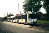 Oostende De Kusttram med ledvogn 6048 ved Knokke (2002)