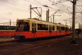 Oostende De Kusttram med ledvogn 6113 nær Station (1982)