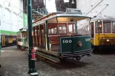 Porto åben motorvogn 100 i Museu do Carro Eléctrico (2008)