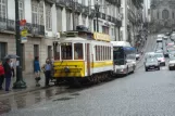 Porto Tram City Tour med motorvogn 203 ved Praça da Liberdade (2008)