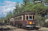 Postkort: Adelaide Glenelg Tram med motorvogn 370 nær Glenelg (1995)