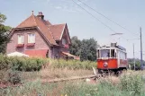 Postkort: Amsterdam museumslinje 30 med motorvogn 352 nær Kalfjeslaan (1992)