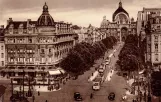 Postkort: Antwerpen på Avenue Keyzer/De Keyzerlei (1950)