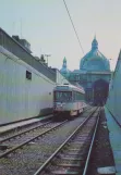 Postkort: Antwerpen sporvognslinje 15 med motorvogn 2093 nær Avenue Keyzer/De Keyzerlei (1976)