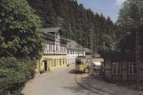 Postkort: Bad Schandau Kirnitzschtal 241 ved Lichtenhainer Wasserfald (1980)