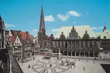 Postkort: Bremen på Domsheide (1965)