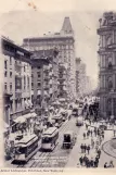 Postkort: Broadway looking north
 (1910)