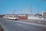 Postkort: Bruxelles De Kusttram  på Leopold III-laan (1990)