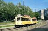 Postkort: Bruxelles Tourist Tramway med motorvogn 1002 på Avenue de Tervueren / Tervurenlaan (1997)