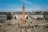 Postkort: Darmstadt ved Luisenplatz (1976)