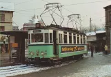 Postkort: Esslingen am Neckar sporvognslinje END med motorvogn 9 ved Esslingen (1976)