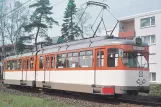 Postkort: Frankfurt am Main ledvogn 642 ved Verkehrsmuseum (1990)