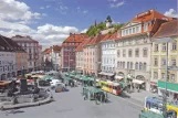 Postkort: Graz på Hauptplatz / Congress (1995)