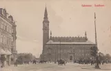 Postkort: København på Rådhuspladsen (1917)