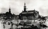 Postkort: København på Rådhuspladsen (1933-1938)