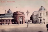 Postkort: København sporvognslinje 5 på Axeltorv (1903)