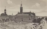 Postkort: København ved Rådhuspladsen (1947)