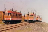 Postkort: Laxey, Isle of Man Snaefell Mountain Railway med motorvogn 2 ved Summit, Snaefell (1995)