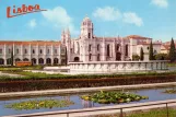 Postkort: Lissabon nær Mosteiro dos Jerónimos (1970)