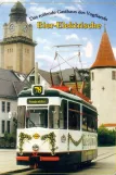 Postkort: Plauen Stadtrundfahrten med museumsvogn 78 på Unterer Graben (1991)