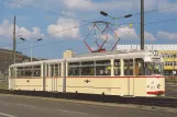 Postkort: Potsdam Themenfahrten med ledvogn 177 tæt på Platz der Einheit / Bildungsforum (1999)