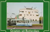 Postkort: Rotterdam ledvogn 1368 nær Centraal (1981)