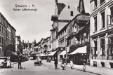 Postkort: Schwerin på Mecklenburgstraße (Kaiser Wilhelmstraße) (1910)