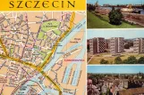 Postkort: Stettin på Jana z Kolna (1980)