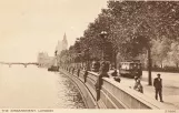 Postkort: The Embankment. London  27886 (1935)