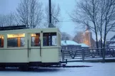 Postkort: Thuin  med motorvogn AR.86 nær Tramway Historique Lobbes-Thuin (2005)