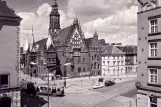 Postkort: Wrocław på Rynek (1970)