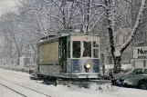 Postkort: Zürich arbejdsvogn 1934 på Gessnerallee (1981)