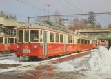 Postkort: Zürich motorvogn 10 ved Forch (1987)