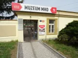 Prag foran Muzeum Městské Hromadné Dopravy (2024)