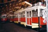 Prag motorvogn 412 i Muzeum Městské Hromadné Dopravy (2001)