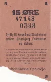 Særbillet til Københavns Sporveje (KS) (1947)